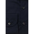 Bagutta Blue Cotton Men Slim Shirt